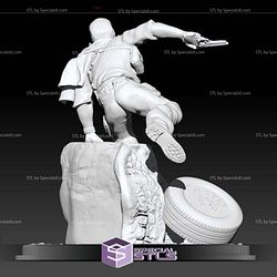 Uncharted 3 Nathan Drake Jump STL Files