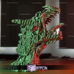 Undead Dragon Bust STL Files