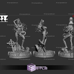 Van Helsing Girl 3D Printer Files