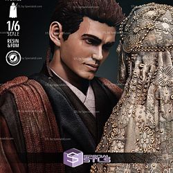 Anakin and Padme Wedding Bundle Collection Digital Sculpture