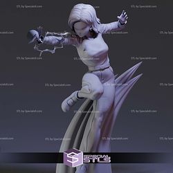 Android 18 in Battle 3D Printer Files