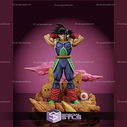 Bardock New Version 3D Model Sculpture