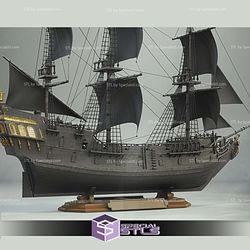 Black Pearl Ship 3D Printer Files