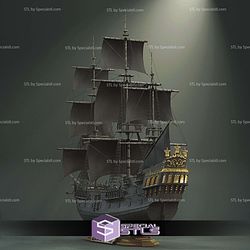 Black Pearl Ship 3D Printer Files