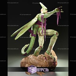 Cell Dragonball Realistic 3D Model Sculpture