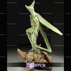 Cell Dragonball Realistic 3D Model Sculpture