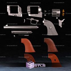 Cosplay STL Files Fallout New Vegas Revolver