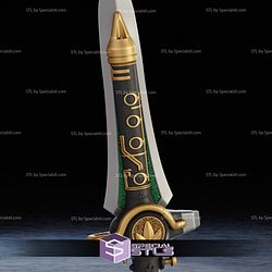 Cosplay STL Files Green Ranger Dagger