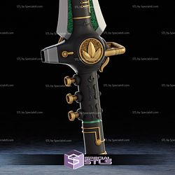 Cosplay STL Files Green Ranger Dagger