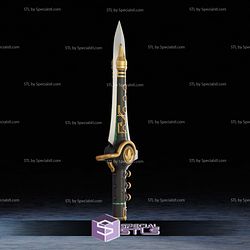 Cosplay STL Files Green Ranger Dagger