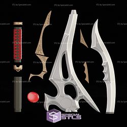 Cosplay STL Files Sengoku Sword Of Darkness