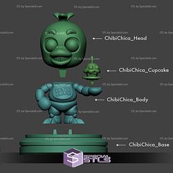 Five Nights at Freddy Chica Chibi 3D Printer Files