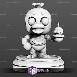 Five Nights at Freddy Chica Chibi 3D Printer Files