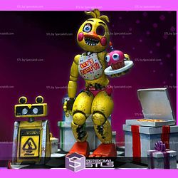 Five Nights at Freddy Chica V2 3D Printer Files