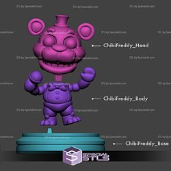 Five Nights at Freddy Freddy Fazbear Chibi 3D Printer Files