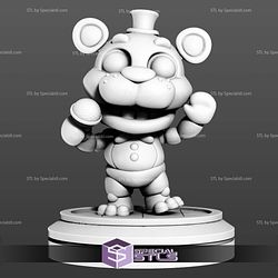 Five Nights at Freddy Freddy Fazbear Chibi 3D Printer Files