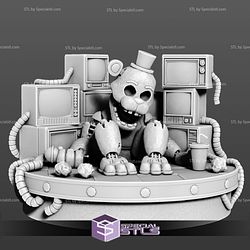 Five Nights at Freddy Freddy Fazbear V2 3D Printer Files