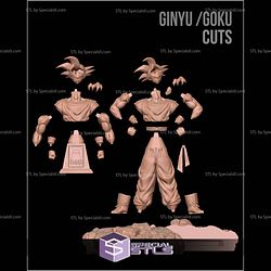 Goku Ginyu Force Dragonball 3D Printer Files