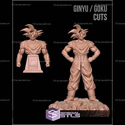 Goku Ginyu Force Dragonball 3D Printer Files