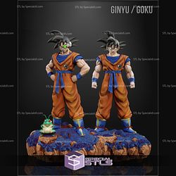 Goku Ginyu Force Dragonball 3D Printer Files