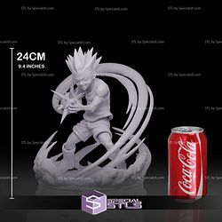 Gon Freecss Battle Hunter X Hunter 3D Model Sculpture