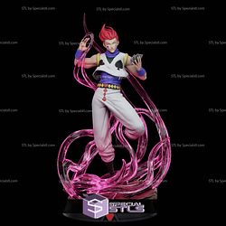 Hisoka Hunter X Hunter 3D Model Sculpture