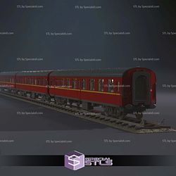 Hogwarts Express Harry Potter Platform 9 34 Printable Models