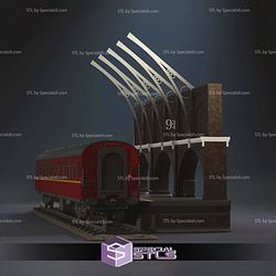 Hogwarts Express Harry Potter Platform 9 34 Printable Models