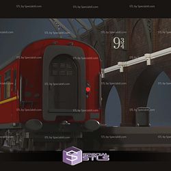 Hogwarts Express Harry Potter Platform 9 34 Printable Models