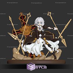 Honkai Impact Theresa Apocalypse 3D Print Sculpture