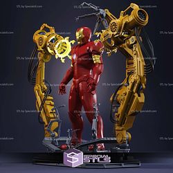 Iron Man and Suit-Up Gantry 3D Printer Files