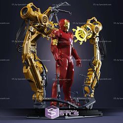 Iron Man and Suit-Up Gantry 3D Printer Files