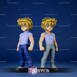 Kid Unicorn Jabu Saint Seiya 3D Model Sculpture