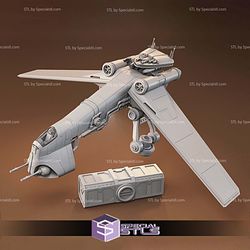 LAAT-C Gunship Starwars 3D Printer Files