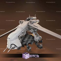 LAAT-C Gunship Starwars 3D Printer Files