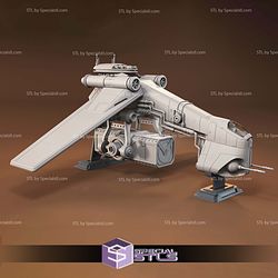 LAAT-C Gunship Starwars 3D Printer Files