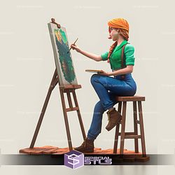 Leah from Stardew Valley 3D Printer Files