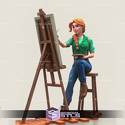 Leah from Stardew Valley 3D Printer Files