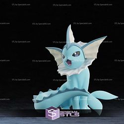 Life Sized Vaporeon Pokemon 3D Printer Files