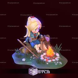 Marcille Donato Chibi Delicious in Dungeon 3D Printer Files