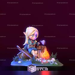 Marcille Donato Chibi Delicious in Dungeon 3D Printer Files