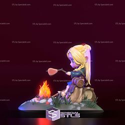 Marcille Donato Chibi Delicious in Dungeon 3D Printer Files