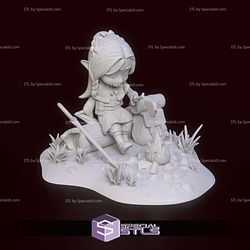 Marcille Donato Chibi Delicious in Dungeon 3D Printer Files