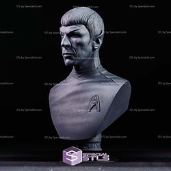 Mr Spock Bust V2 3D Printer Files