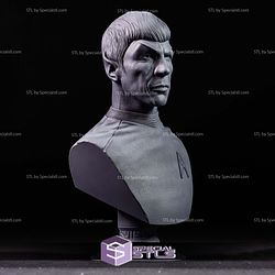 Mr Spock Bust V2 3D Printer Files