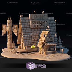 Mystery Shack Gravity Falls 3D Printer Files