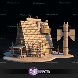 Mystery Shack Gravity Falls 3D Printer Files