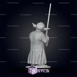 Old Yoda Pose 3 3D Printer Files