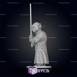 Old Yoda Pose 3 3D Printer Files