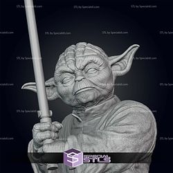 Old Yoda Pose 3 3D Printer Files